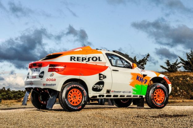Covering complet d'un Buggy pour BV2 SODICARS REPSOL