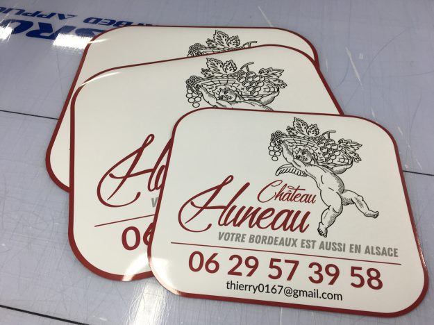 Impression d'un kit magnétique pour Chateau Huneau