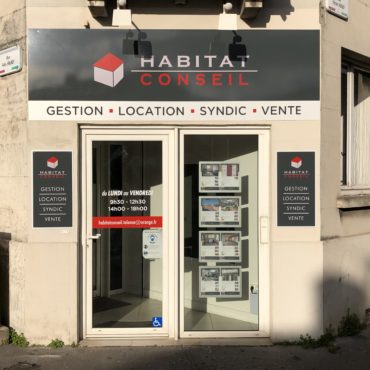 HABITAT CONSEIL - TALENCE FACADE
