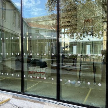 MONTGOLFIER - ECOLE - BANDES SECURITE - VITROPHANIE 1
