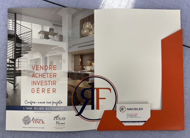 RF IMMOBILIER - CHEMISE PORTE DOCUMENTS - intérieur