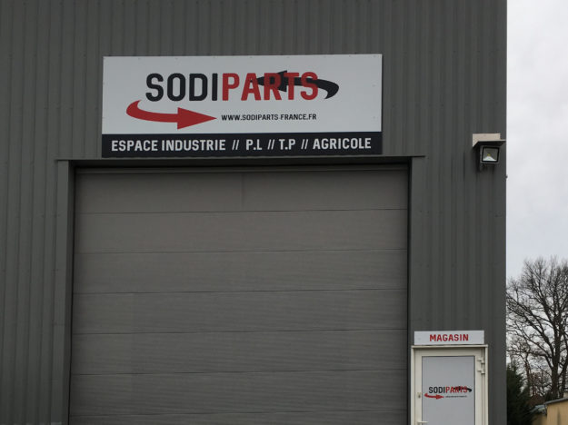 SODIPARTS - PANNEAU - VITROPHANIE