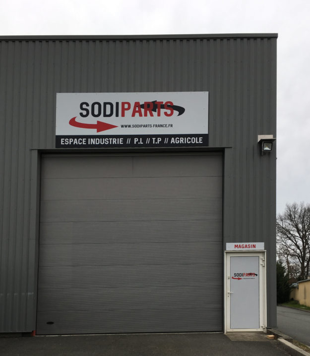SODIPARTS - PANNEAU - VITROPHANIE